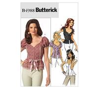 Butterick Patterns B4988 - Cartamodello per top da donna, taglia AA (38-44-44)