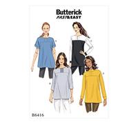 Butterick Patterns B6416-E50 Butterick Pattern 6416 E5-Cartamodello per Tunica, Taglie 46-54, Tessuto, Multicolore, 17.00 x 0.5 x 22.00 cm
