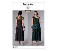 Butterick Patterns Butterick Pattern 6399 E5 - Cartamodello Costume, Multicolore, Taglie 14 - 22