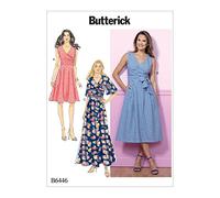 Butterick Patterns Butterick Pattern 6446 E5, cartamodello per Abiti da Donna, Taglie 14 - 22, Multicolore