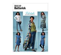 Butterick Sewing Pattern 6640 (A5) Misses Top Dress & Pants 614