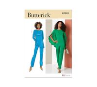 Butterick Sewing Pattern B7009Y5 - Cartamodello per tuniche e pantaloni da donna, taglie varie