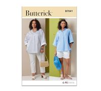 Butterick Sewing Pattern B7041BB - Cartamodello per camicie da donna e da donna, taglie 50-52