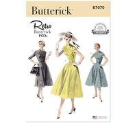 Butterick Sewing Pattern B7070C6 - Cartamodello per abiti da donna, taglie dalla 40 alla 46