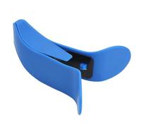 Buttock Trainer Hip Clip Exerciser Memory Elastic Steel Resistance Core Postpartum Private Parts Training Leg Clip Tool For Women Men Home Gym Workout ABS Steel 3 Colors (Blue)