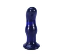 Buttocks il buttplug di vetro luccicante