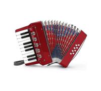 Button accordion 10-key control accordion includes 3 valves Easy to play Lightweight and environment20240603
