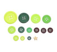 Button Babbo Natale Kit Lavoretti Decorazione Appesa All'albero Dei Bottoni