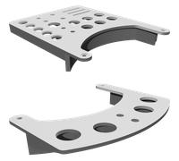 Button Box Sim Racing per Fanatec CSW 2.5 Base Volante Design Aperto 5 Assi