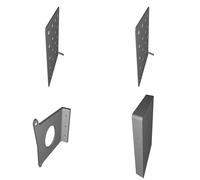 Button Box Supporto per Fanatec Clubsport Wheelbase V2.5 Sim Racing Stampato 3D