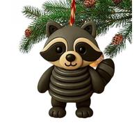 Button Hochlandrind Bastelset | Lustige Tierische Weihnachtsdekoration,Festliche Partyzubehör Deko für Auto Türkränze Wohnzimmer Fenster Schreibtisch Schlafzimmer