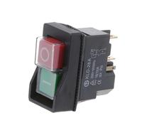 Button Magnet | 4 Pin Ac250v 16a Electric Power Tool | Safety Button for Machine Tool | for Industrial Milling Grinder Cutting Machine Cranes Table Saws Outdoor