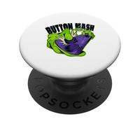Button Mash Club Retro Gaming Arcade Player Videogioco PopSockets PopGrip Adesivo