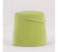 Buttons Cube Foot Stool Vanity Stool - Lussuoso poggiapiedi, moderno tavolino da caffè multifunzione per soggiorno camera da letto in pelle
