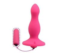 ButtPlug in silicone dilatatore anale dildo liscio stimolatore prostata vibrante
