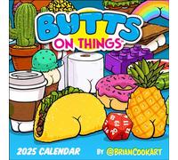 Butts on Things 2025 Wall Calendar