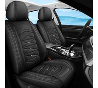 Buuoo Coprisedili universali per auto per Volvo V60 V50 S60 S80 S40 Xc40 XC60 Xc70 Xc90 V40 V70 V90 S60L S90 SsangYong Korando Actyon Rexton set completo di protezione in nappa