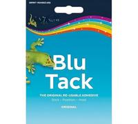 BUUT B® Bostik Blu Tack - Bastoncini adesivi riutilizzabili originali, stucco di dimensioni pratiche, multiuso, riutilizzabili, sicuri per artigianato, arte pulita e pratica.