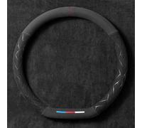 BUVBRJDR Coprivolante Auto, per Land Rover Defender 90 1987-2001 2002 2003 2004 2005 2006 Durevole Coprivolante Auto Traspirante Migliorare Presa Copertura Protezione Volante Morbido Tatto,A-D