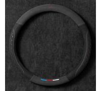 BUVBRJDR Coprivolante Auto, per Renault Traffic III/3 (ab Bj.2014) Durevole Coprivolante Auto Traspirante Migliorare Presa Copertura Protezione Volante Morbido Tatto,O-Type