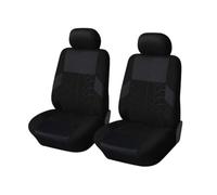 BUVBRJDR per Ford EcoSport 2018-2025 Coprisedili Anteriori 2 Pezzi, Coprisedile Auto in Poliestere Traspirante con Disegno 3D Goffrato, Protezione Sedili,A