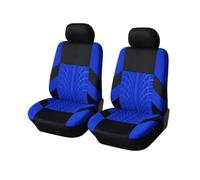 BUVBRJDR per Ford EcoSport 2018-2025 Coprisedili Anteriori 2 Pezzi, Coprisedile Auto in Poliestere Traspirante con Disegno 3D Goffrato, Protezione Sedili,C