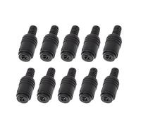 Buwei 10 PCS 2 Pin DIN Speaker Plug 2-Pin Plug HiFi Altoparlante Cavo a Saldare Connettore