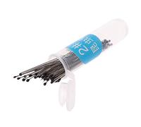 Buwei 100 Pezzi perni per Insetti perni per Campioni in Acciaio Inossidabile con Scatola di plastica per dissezione entomologica del Laboratorio Scolastico