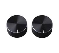 Buwei 2Pcs 25x13mm D Axis Rotary Potenziometro Manopola Encoder Controllo del Volume per Altoparlante Amplificatore Audio HiFi