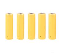 Buwei 5Pcs AA AAA Size Dummy Fake Battery Setup Shell Segnaposto Cilindro Conduttore