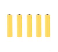 Buwei 5Pcs AA AAA Size Dummy Fake Battery Setup Shell Segnaposto Cilindro Conduttore