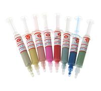 Buwei 8Pcs Diamond Lucidatura Lappatura Paste Compound Siringhe Set 0,5-10 Micron Strumenti