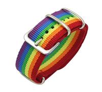 Buwei Braccialetti Colorati con Cinturino da Donna Regolabile con Cinturino Arcobaleno per Coppie