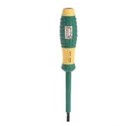 Buwei Electrical Tester Pen 220V Cacciavite a Taglio Sonda rilevatore di Tensione 4mm