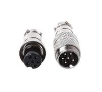 Buwei Gx16 Butting Aviation Male Connector Femmina 2/3/4/5/6/7/8 Pin