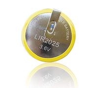 Buwei LIR2025 Batteria Ricaricabile 3.6 V Batteria a Bottone con Copertura per Chiave a Distanza per Auto per E46 E39 E36 E38 E34