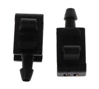 Buwei Ugello di spruzzo della rondella del Parabrezza Anteriore dell'automobile 2Pcs Jet per Megane 2 Scenic 2 8200082347