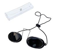 BuWiz Occhiali protettivi per pazienti di bellezza per IPL, laser, LED, trattamento con lampada UV, senza luce di blocco, trasparente