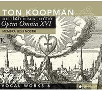 Dieterich Buxtehude Buxtehude: Opera Omnia XVI - Vocal Works - Volume 6 (CD)