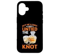 Buy Me A Shot I Just Untied The Knot Partito di divorzio - Custodia per iPhone 16