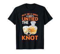 Buy Me A Shot I Just Untied The Knot Partito di divorzio - Maglietta