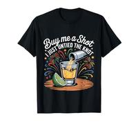 Buy Me A Shot I Just Untied The Knot Partito di divorzio - Maglietta