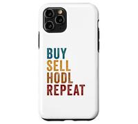 Buy, Sell, HODL, Repeat - Crypto Investing Vintage Custodia per iPhone 11 Pro