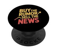Buy The Rumor Sell The News Crypto Trading Strategy - PopSockets PopGrip Adesivo