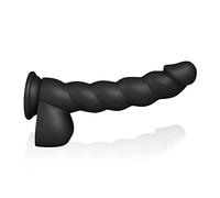 BuyAndFeelGood “RULER” XXL 25,0 cm, XL 22,0 cm o L 20,0 cm grande DILDO IN SILICONE PREMIUM con Ø 5,0 cm, 4,5 cm o 4,0 cm - sex toy con FORTE VENTOSA per donne e uomini