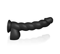 BuyAndFeelGood “RULER” XXL 25,0 cm, XL 22,0 cm o L 20,0 cm grande DILDO IN SILICONE PREMIUM con Ø 5,0 cm, 4,5 cm o 4,0 cm - sex toy con FORTE VENTOSA per donne e uomini