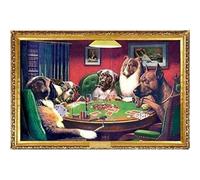 buyartforless C.M. Cooldige (A Bold Bluff) Dogs Playing Poker 36x24 Ar