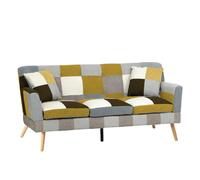 buybuy Divano 3 Posti Modello Autunno Rivestimento Stoffa Stile Patchwork AUT190