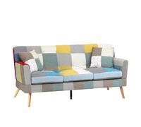buybuy Divano 3 Posti Modello Primavera Rivestimento Stoffa Stile Patchwork PRI190