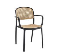 BUYBUY Sedia Arredamento da Interno Bologna Colore Nero BLG001B
